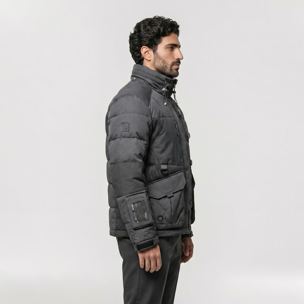Men's Multi-Pocket Utility Jacket
