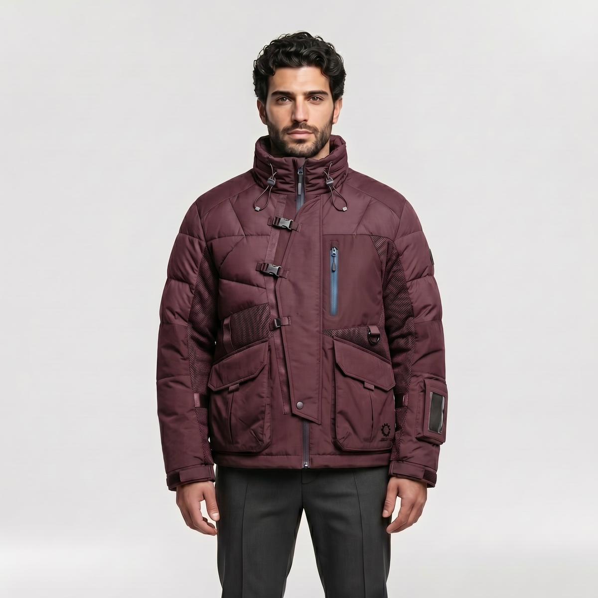 Men's Multi-Pocket Utility Jacket