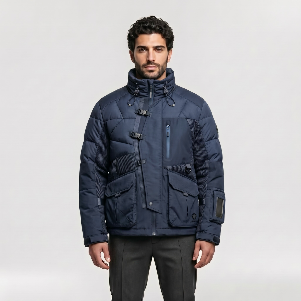 Men's Multi-Pocket Utility Jacket