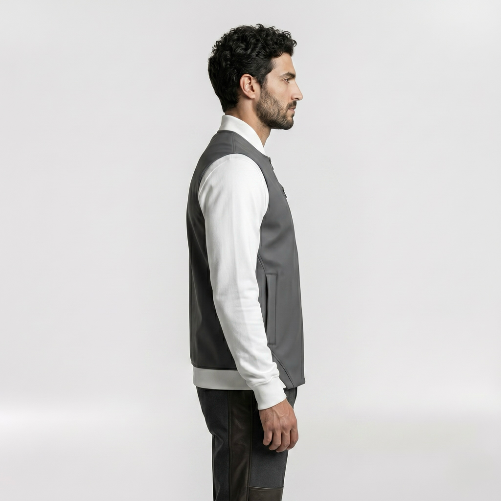 Men's Minimalist Zip Vest