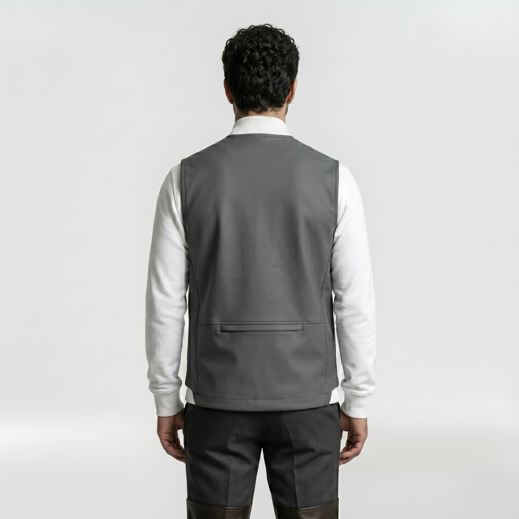 Men's Minimalist Zip Vest