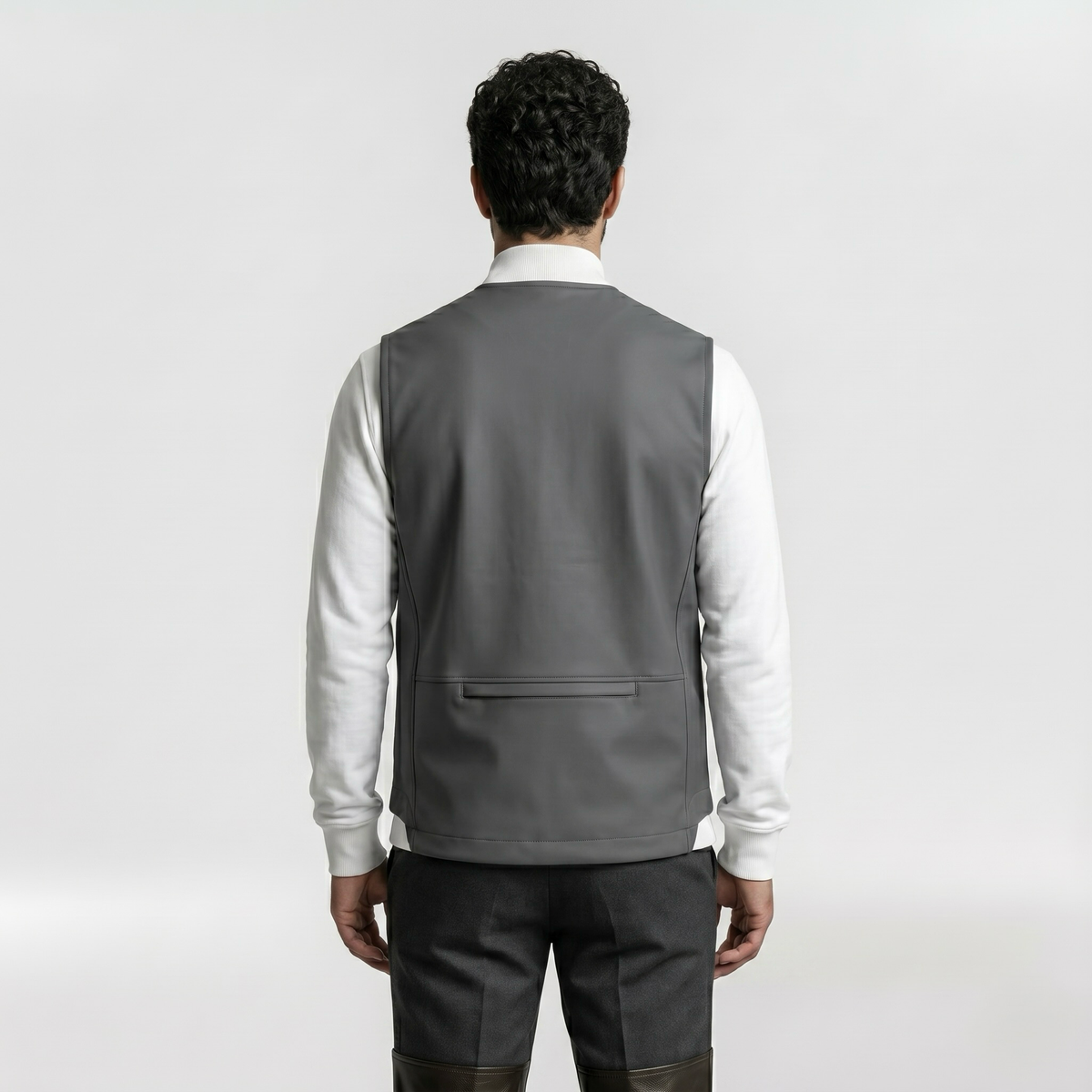 Men's Minimalist Zip Vest