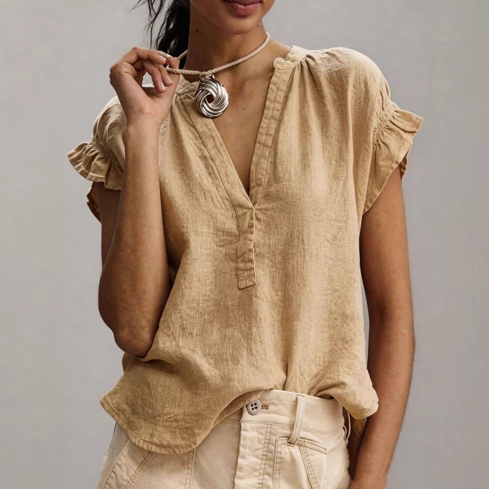 Women's Relaxed Cotton Shirt