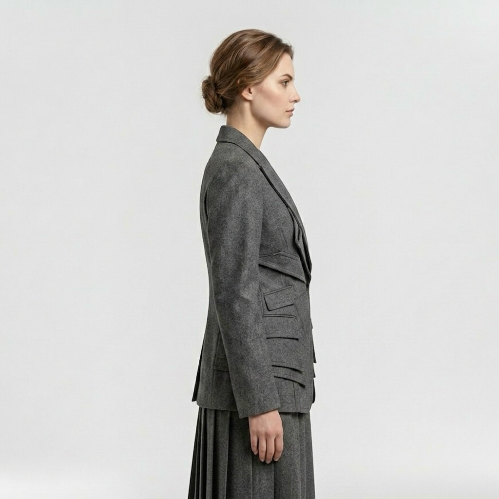 Women's Layered-Panel Blazer