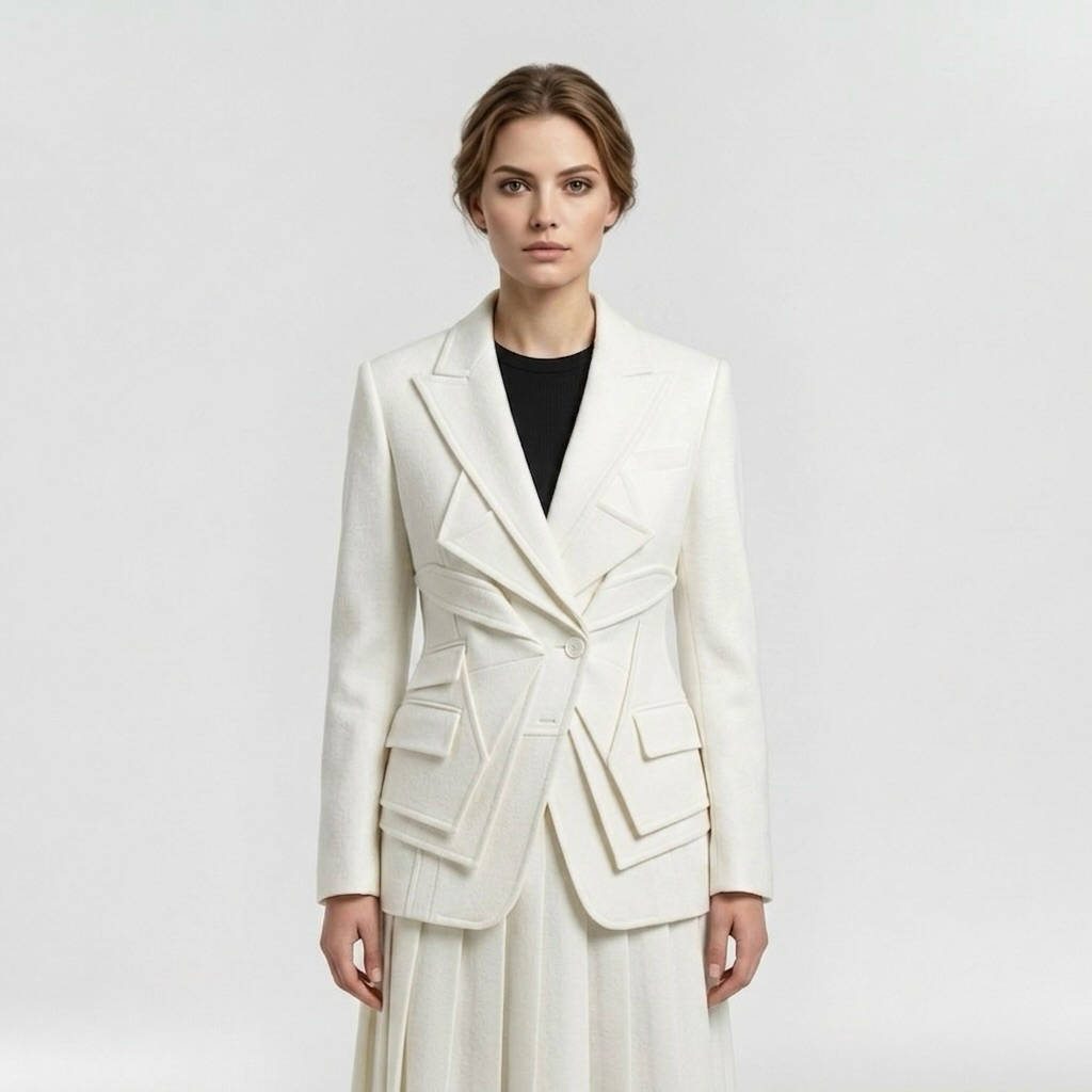 Women's Layered-Panel Blazer