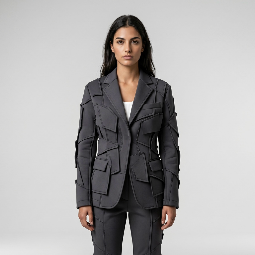 Women's Utility-Panel Blazer