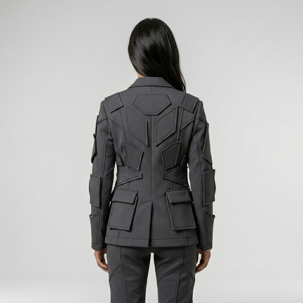 Women's Utility-Panel Blazer