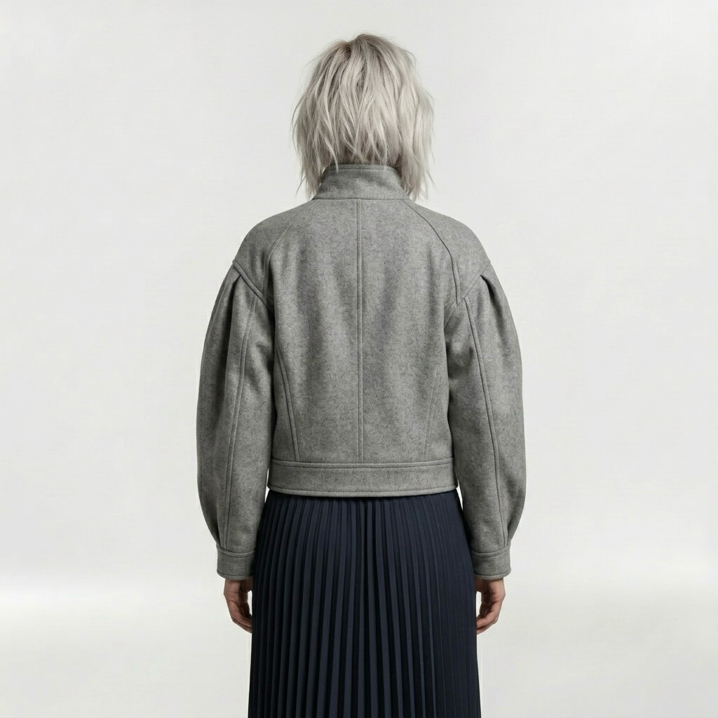 Women's Volume-Sleeve Jacket