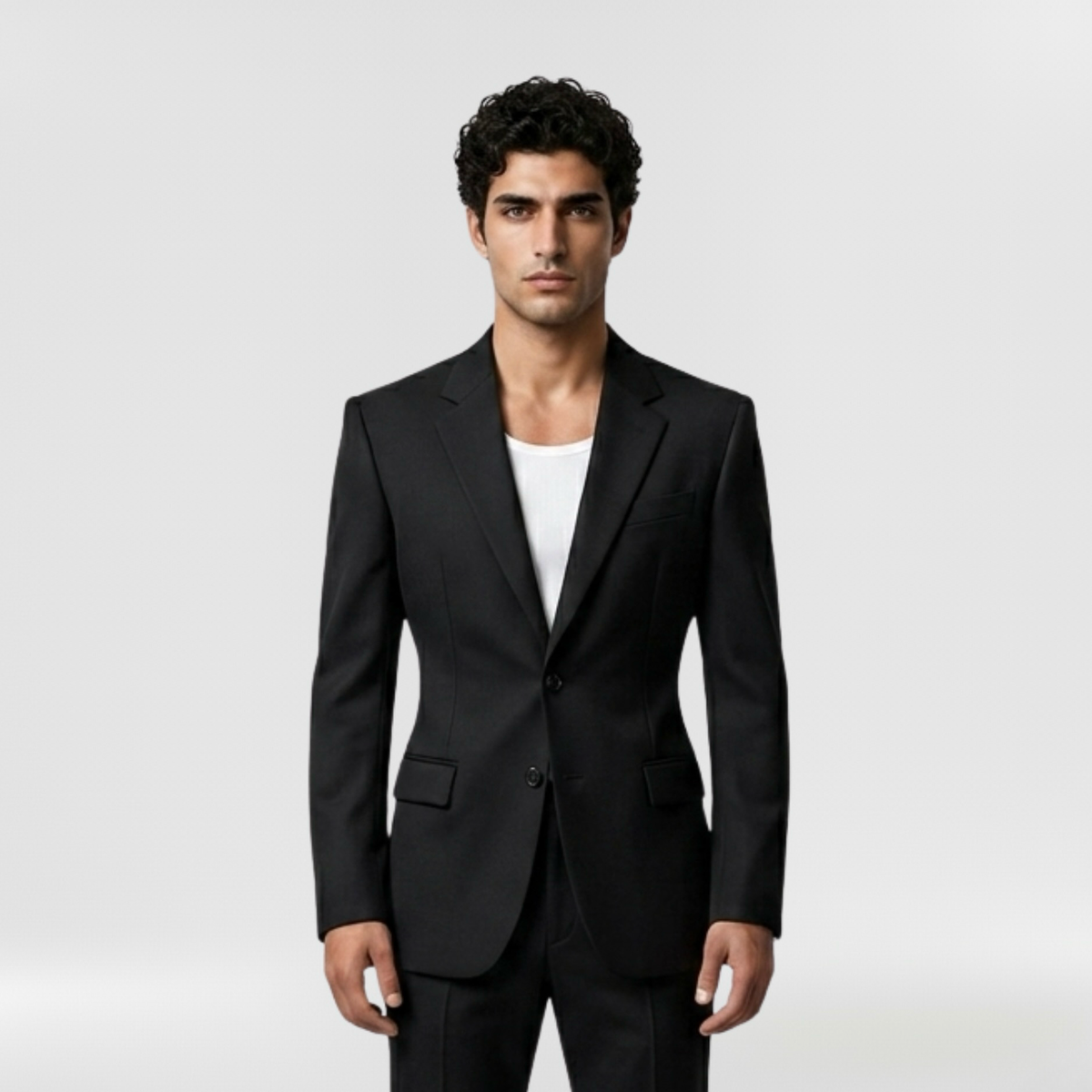 Men's Clean Tailored Blazer