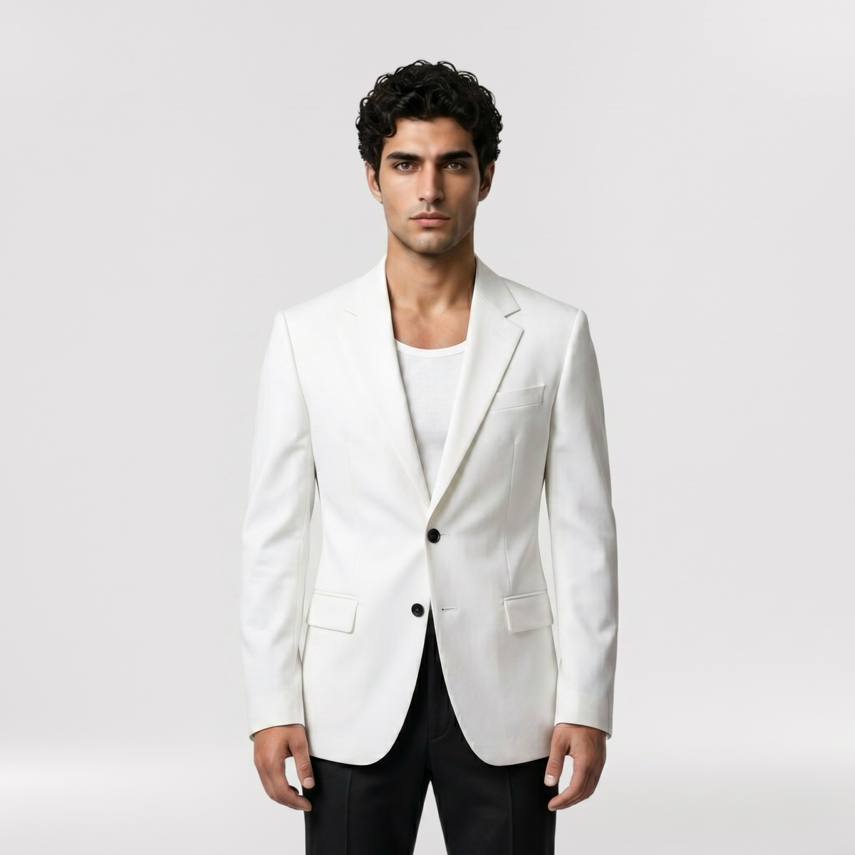 Men's Clean Tailored Blazer