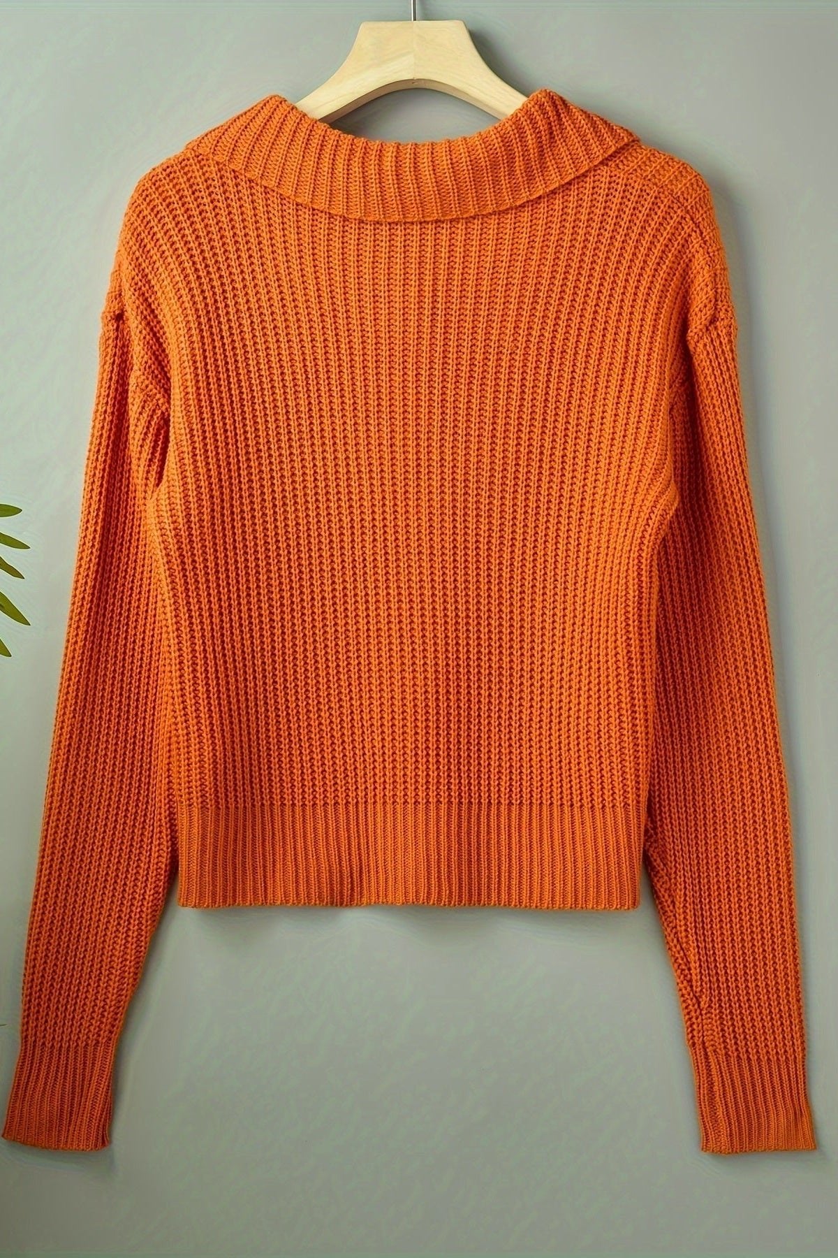 Women's chunky button sweater - Warm and stylish